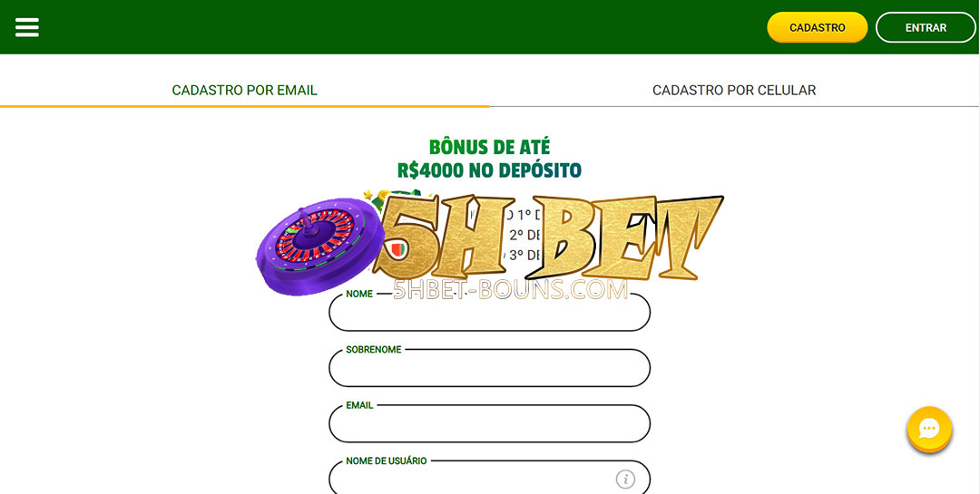 5h bet registrar